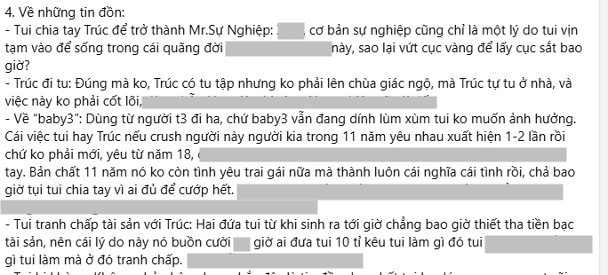 Đích Lép viết 2.000 chữ tuyên bố ly hôn Tizi sau 11 năm vì quá lệ thuộc hạnh phúc của mình vào vợ!- Ảnh 3.