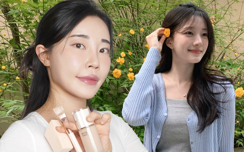 Makeup mỏng đẹp như sương nhờ loại kem nền serum &quot;2 trong 1&quot; ai cũng cần - Ảnh 1.