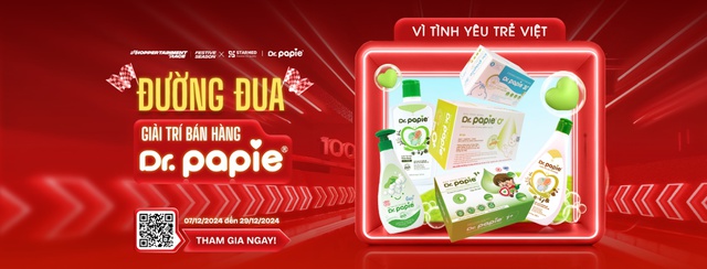 Dr.Papie &ldquo;tiếp lửa&rdquo; cho đại l&yacute; đạt giải Ng&ocirc;i sao tăng trưởng tại Shoppertainment Race Festive Season 2024 - Ảnh 1.