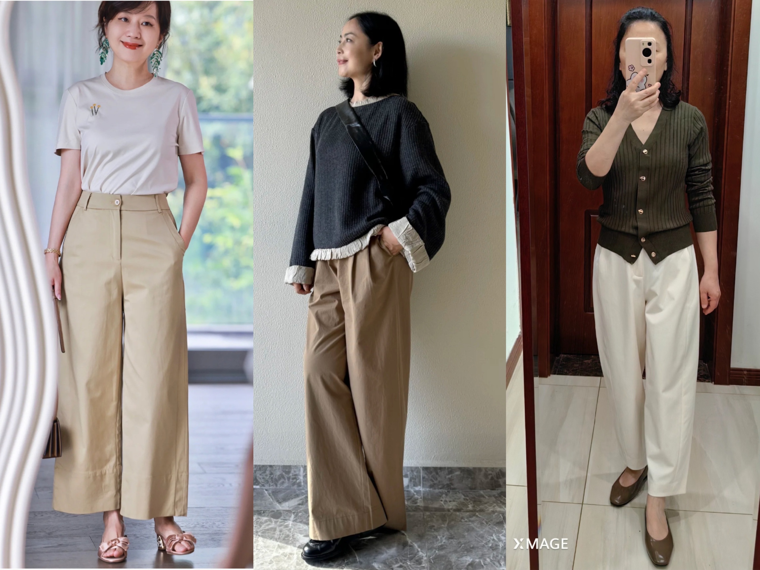 Tuổi 50 mặc quần ống rộng thế nào cho đẹp? Nhớ ngay "4 nên - 4 không" này! - Ảnh 9. Tuổi 50 mặc quần ống rộng thế nào cho đẹp? Nhớ ngay "4 nên - 4 không" này! - Ảnh 9.