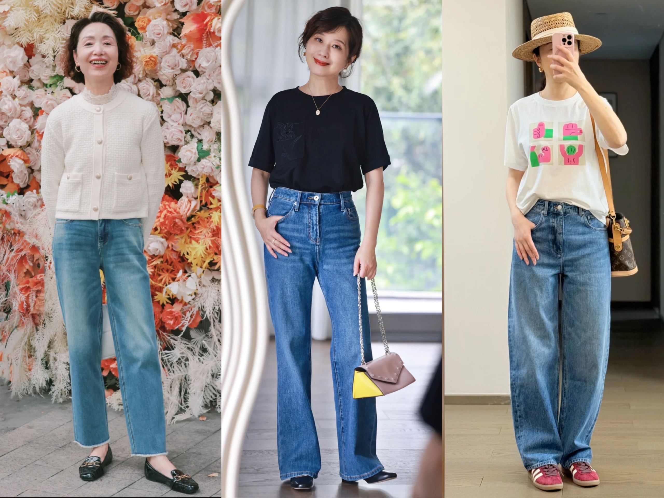 Tuổi 50 mặc quần ống rộng thế nào cho đẹp? Nhớ ngay "4 nên - 4 không" này! - Ảnh 7. Tuổi 50 mặc quần ống rộng thế nào cho đẹp? Nhớ ngay "4 nên - 4 không" này! - Ảnh 7.