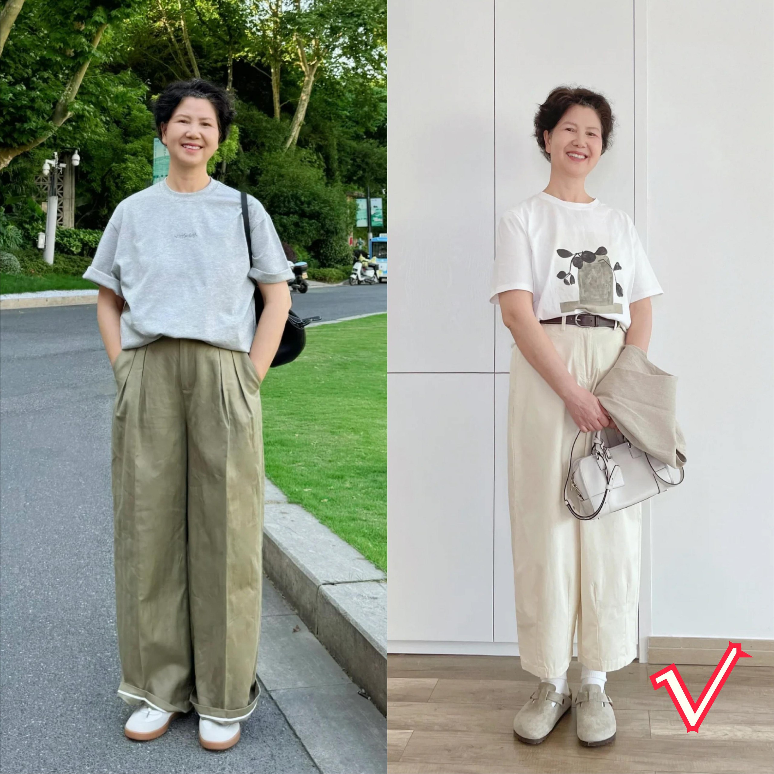 Tuổi 50 mặc quần ống rộng thế nào cho đẹp? Nhớ ngay "4 nên - 4 không" này! - Ảnh 2. Tuổi 50 mặc quần ống rộng thế nào cho đẹp? Nhớ ngay "4 nên - 4 không" này! - Ảnh 2.
