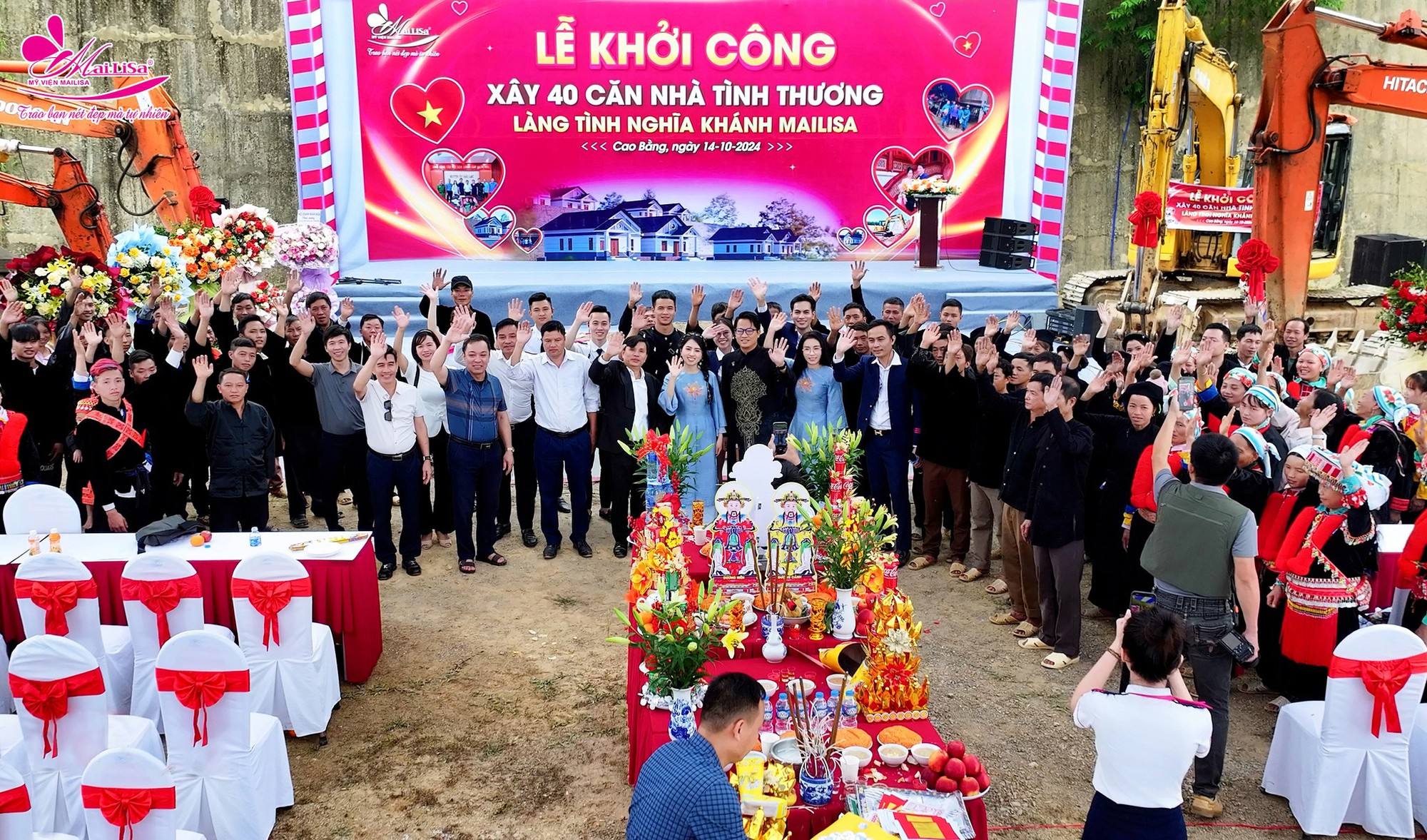 Phú bà Mailisa hé lộ chi phí xây 40 căn nhà tặng bà con, vẫn có một hành động gây bão MXH, khiến dân tình phải đặt dấu hỏi - Ảnh 1.