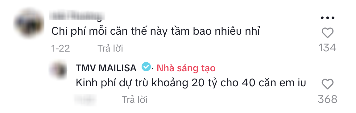 Phú bà Mailisa hé lộ chi phí xây 40 căn nhà tình thương  - Ảnh 3.