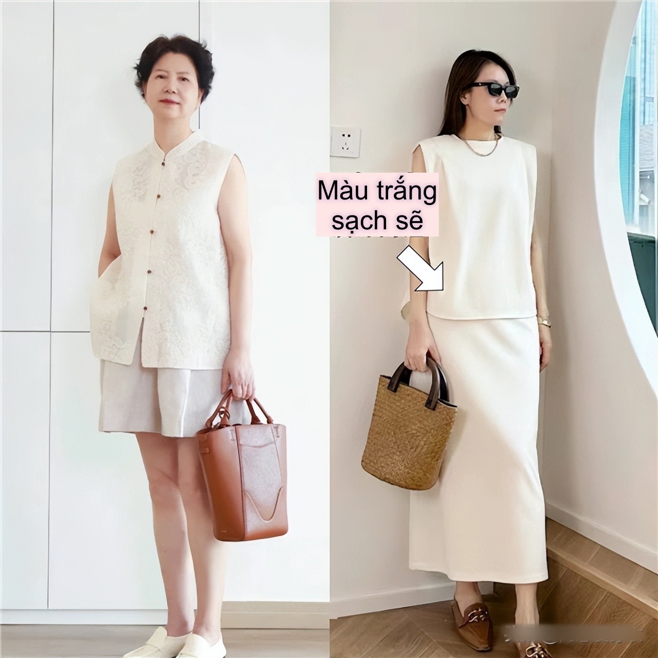 Sau 50 tuổi, đừng mặc màu đất nữa, 3 gam màu này mới thực sự "nâng cấp" khí chất! - Ảnh 8. Sau 50 tuổi, đừng mặc màu đất nữa, 3 gam màu này mới thực sự "nâng cấp" khí chất! - Ảnh 8.