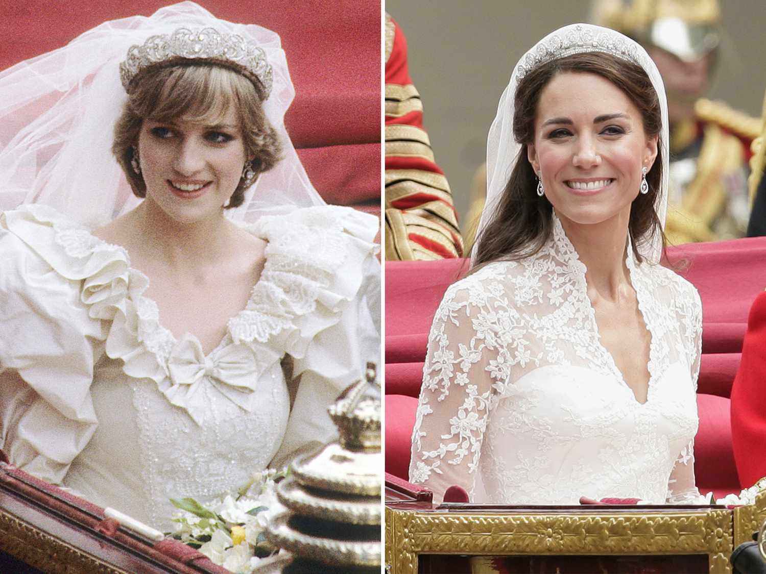 Vương phi Kate và mẹ chồng Diana: Hai nàng dâu Hoàng gia, hai sắc thái trái ngược trong ngày cưới- Ảnh 1.