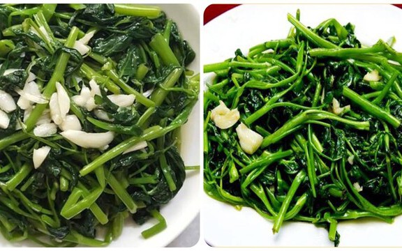 Rau muống không chỉ để xào tỏi, còn là