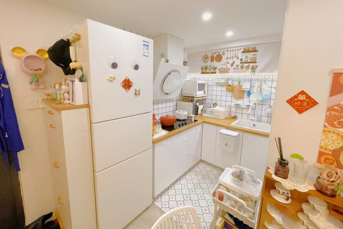 Bất chấp lời khuyên, cô gái 9x mua căn hộ cũ 35m², sau khi cải tạo với khoảng 70 triệu, bạn bè đều ghen tị - Ảnh 9. Bất chấp lời khuyên, cô gái 9x mua căn hộ cũ 35m², sau khi cải tạo với khoảng 70 triệu, bạn bè đều ghen tị - Ảnh 9.