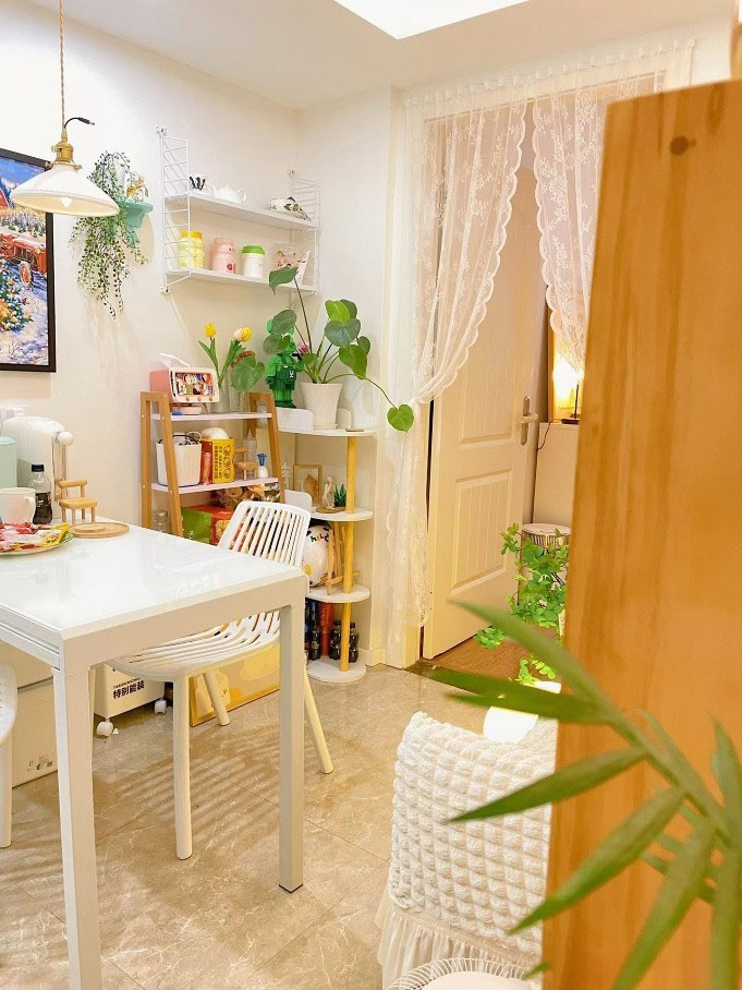 Bất chấp lời khuyên, cô gái 9x mua căn hộ cũ 35m², sau khi cải tạo với khoảng 70 triệu, bạn bè đều ghen tị - Ảnh 14. Bất chấp lời khuyên, cô gái 9x mua căn hộ cũ 35m², sau khi cải tạo với khoảng 70 triệu, bạn bè đều ghen tị - Ảnh 14.