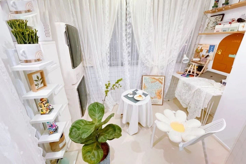 Bất chấp lời khuyên, cô gái 9x mua căn hộ cũ 35m², sau khi cải tạo với khoảng 70 triệu, bạn bè đều ghen tị - Ảnh 19. Bất chấp lời khuyên, cô gái 9x mua căn hộ cũ 35m², sau khi cải tạo với khoảng 70 triệu, bạn bè đều ghen tị - Ảnh 19.