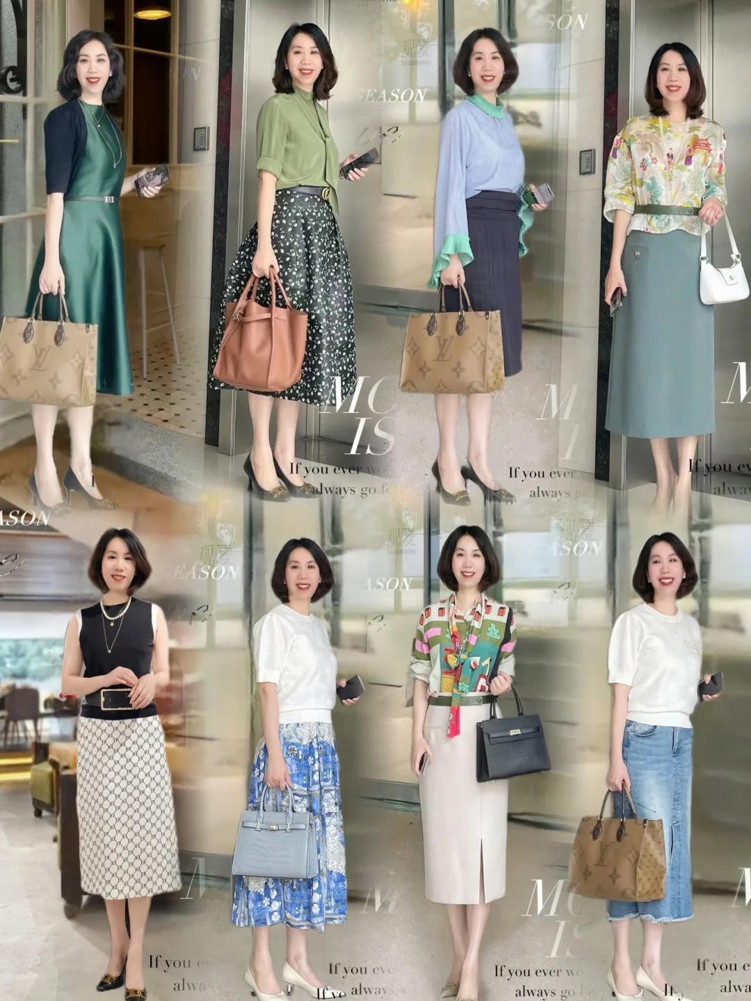 Phụ nữ tuổi 40 nhất định nên có “váy dài qua gối” trong tủ đồ mùa xuân hè - Ảnh 2.