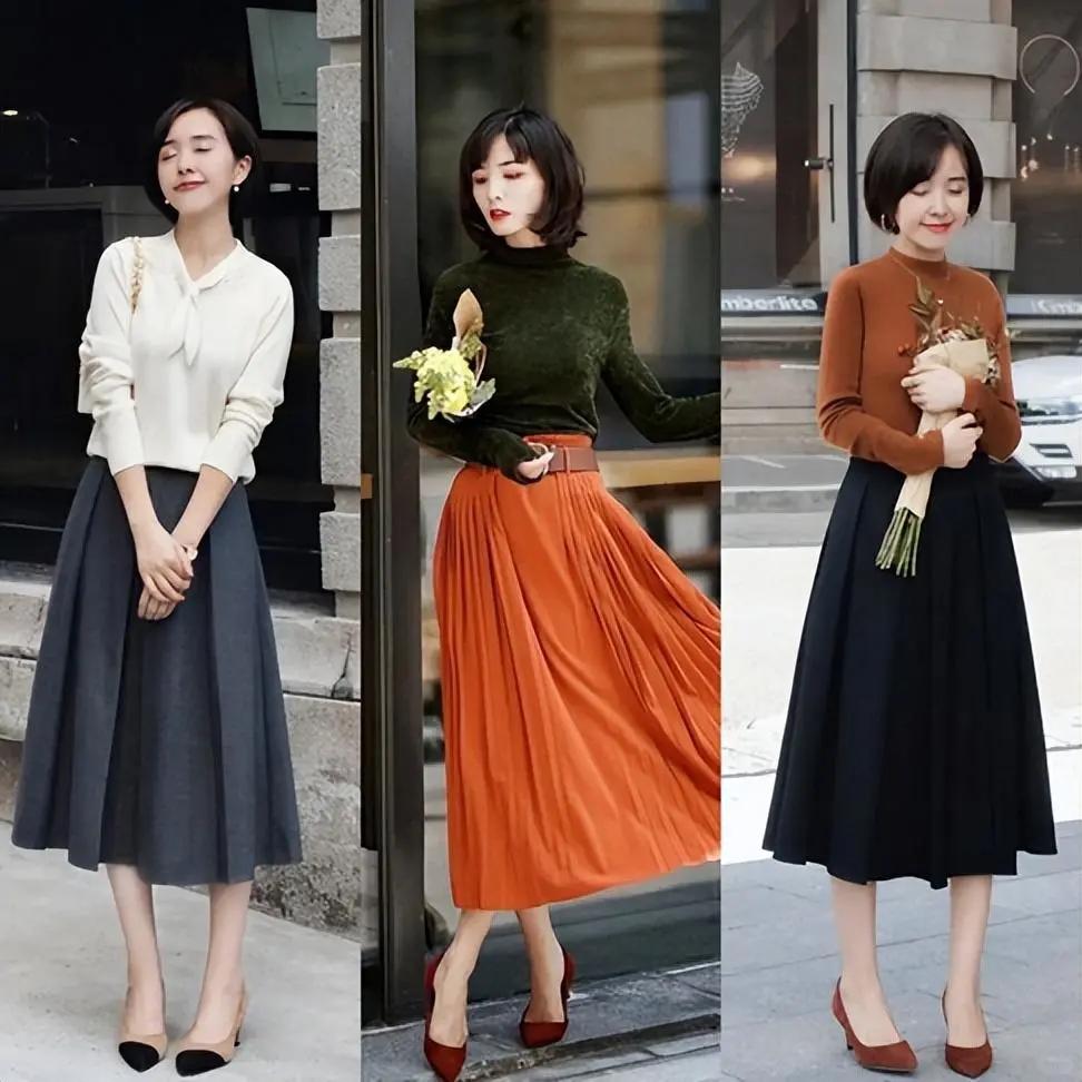Phụ nữ tuổi 40 nhất định nên có “váy dài qua gối” trong tủ đồ mùa xuân hè - Ảnh 8.