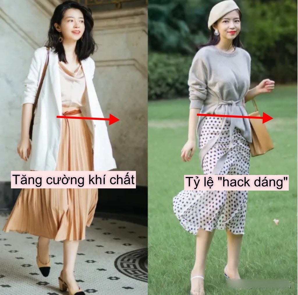ây Mới Là Cách Ăn Mặc Phù Hợp Nhất Với Phụ Nữ Trung Niên: Váy + Giày Gót Thấp – Vừa Thời Thượng, Vừa Thanh Lịch Lại Rất Tôn Dáng - Ảnh 6. ây Mới Là Cách Ăn Mặc Phù Hợp Nhất Với Phụ Nữ Trung Niên: Váy + Giày Gót Thấp – Vừa Thời Thượng, Vừa Thanh Lịch Lại Rất Tôn Dáng - Ảnh 6.