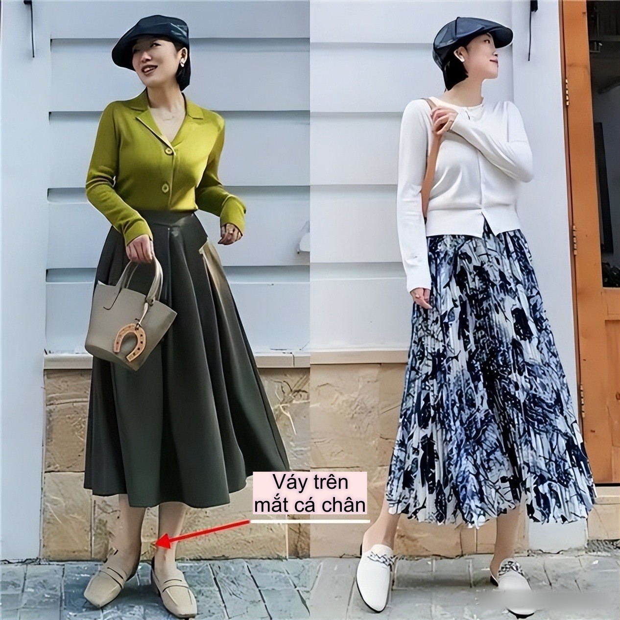 ây Mới Là Cách Ăn Mặc Phù Hợp Nhất Với Phụ Nữ Trung Niên: Váy + Giày Gót Thấp – Vừa Thời Thượng, Vừa Thanh Lịch Lại Rất Tôn Dáng - Ảnh 5. ây Mới Là Cách Ăn Mặc Phù Hợp Nhất Với Phụ Nữ Trung Niên: Váy + Giày Gót Thấp – Vừa Thời Thượng, Vừa Thanh Lịch Lại Rất Tôn Dáng - Ảnh 5.