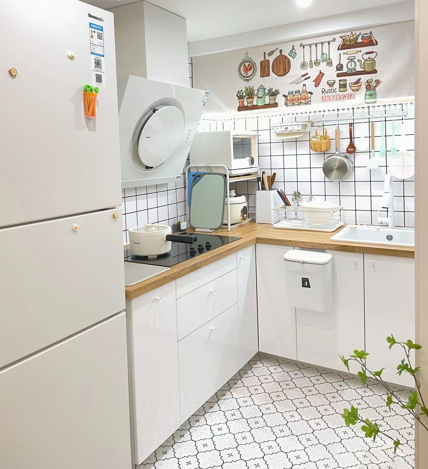 Bất chấp lời khuyên, cô gái 9x mua căn hộ cũ 35m², sau khi cải tạo với khoảng 70 triệu, bạn bè đều ghen tị - Ảnh 11. Bất chấp lời khuyên, cô gái 9x mua căn hộ cũ 35m², sau khi cải tạo với khoảng 70 triệu, bạn bè đều ghen tị - Ảnh 11.