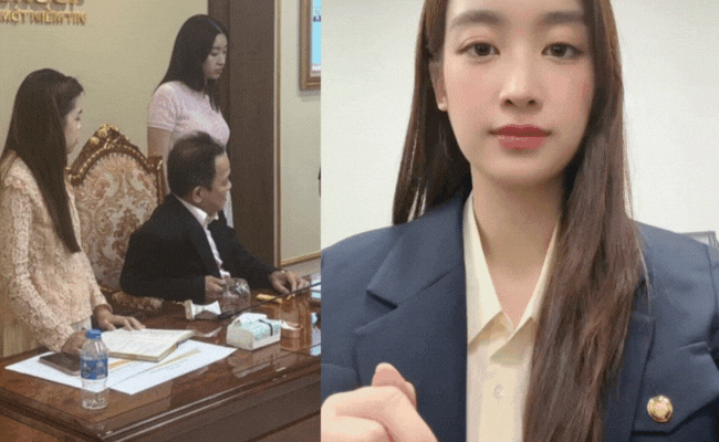 "Dâu hào môn không chỉ đi làm cho vui", Phó Chủ tịch Đỗ Mỹ Linh thức tới 3h sáng hỗ trợ bầu Hiển gây sốt - Ảnh 1. "Dâu hào môn không chỉ đi làm cho vui", Phó Chủ tịch Đỗ Mỹ Linh thức tới 3h sáng hỗ trợ bầu Hiển gây sốt - Ảnh 1.