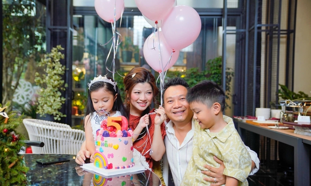 Diễn viên "Mùi ngò gai" giải nghệ lấy chồng đại gia: Hiện sống giàu sang, dạy con cũng khéo - Ảnh 3.