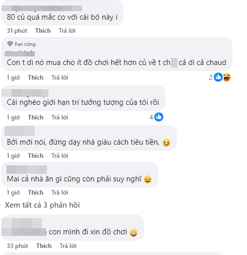 Bộ đồ chơi 80 triệu khiến hội bỉm sữa trên mạng "khẩu chiến": Không hiểu sao lại chi số tiền lớn thế chỉ để mua thú vui cho con? - Ảnh 4. Bộ đồ chơi 80 triệu khiến hội bỉm sữa trên mạng "khẩu chiến": Không hiểu sao lại chi số tiền lớn thế chỉ để mua thú vui cho con? - Ảnh 4.
