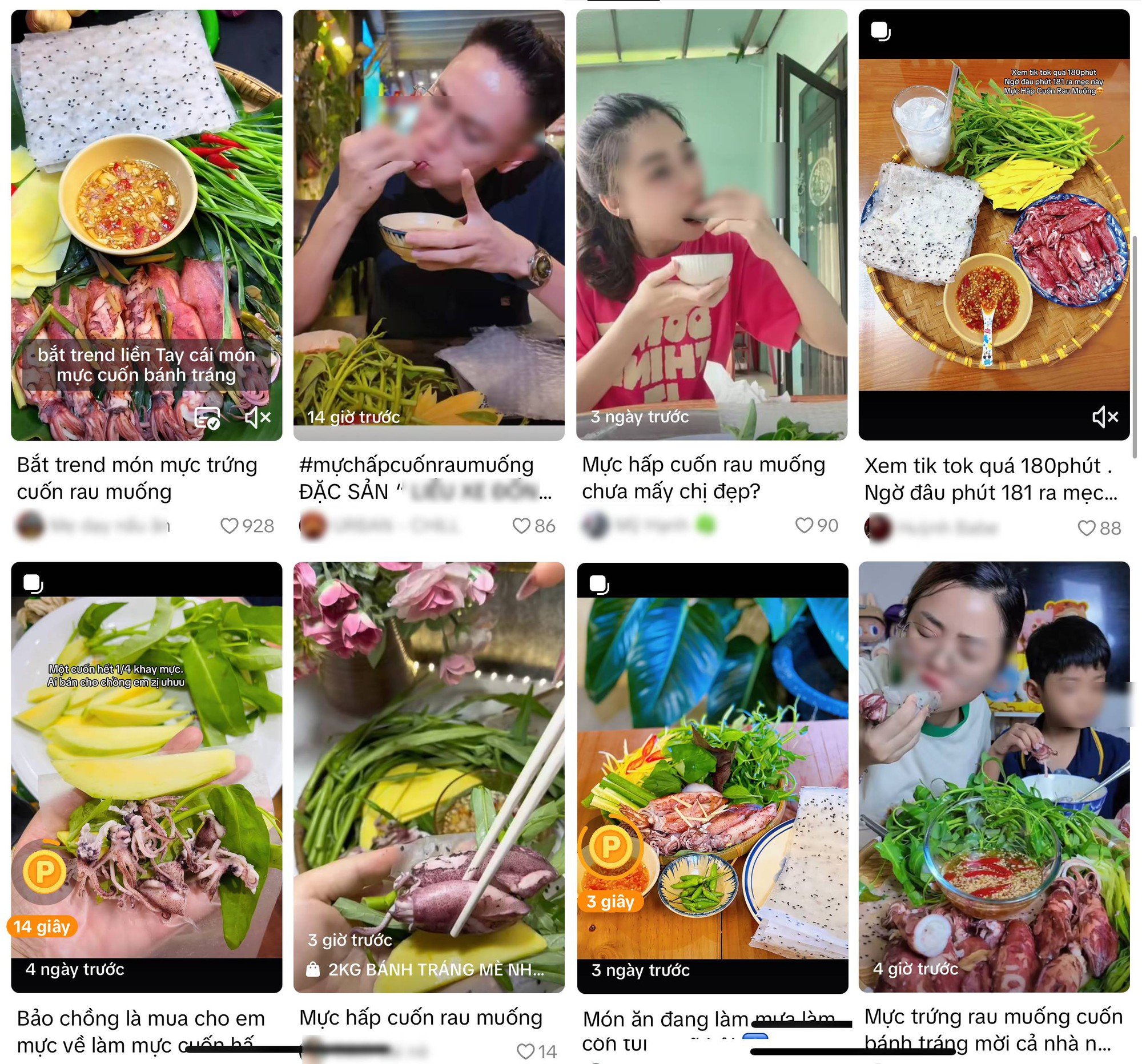 Đu trend ăn mực hấp cuốn rau muống sống, 1 TikToker bị đau bụng, dân mạng liền nghĩ ngay tới lý do này - Ảnh 2. Đu trend ăn mực hấp cuốn rau muống sống, 1 TikToker bị đau bụng, dân mạng liền nghĩ ngay tới lý do này - Ảnh 2.