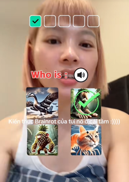 Khi Tung Tung Tung Sahur và Brainrot tràn ngập MXH: Phụ huynh ngơ ngác khi thấy con em thi nhau nói tiếng Khi Tung Tung Tung Sahur và Brainrot tràn ngập MXH: Phụ huynh ngơ ngác khi thấy con em thi nhau nói tiếng