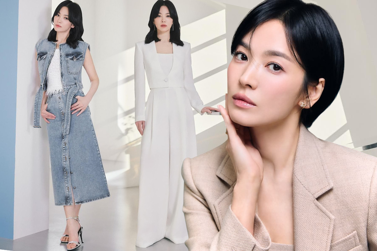 Nàng thấp bé ngoài 40 tuổi nhất định phải học 5 chiêu ăn vận tôn dáng thanh lịch như Song Hye Kyo - Ảnh 1. Nàng thấp bé ngoài 40 tuổi nhất định phải học 5 chiêu ăn vận tôn dáng thanh lịch như Song Hye Kyo - Ảnh 1.