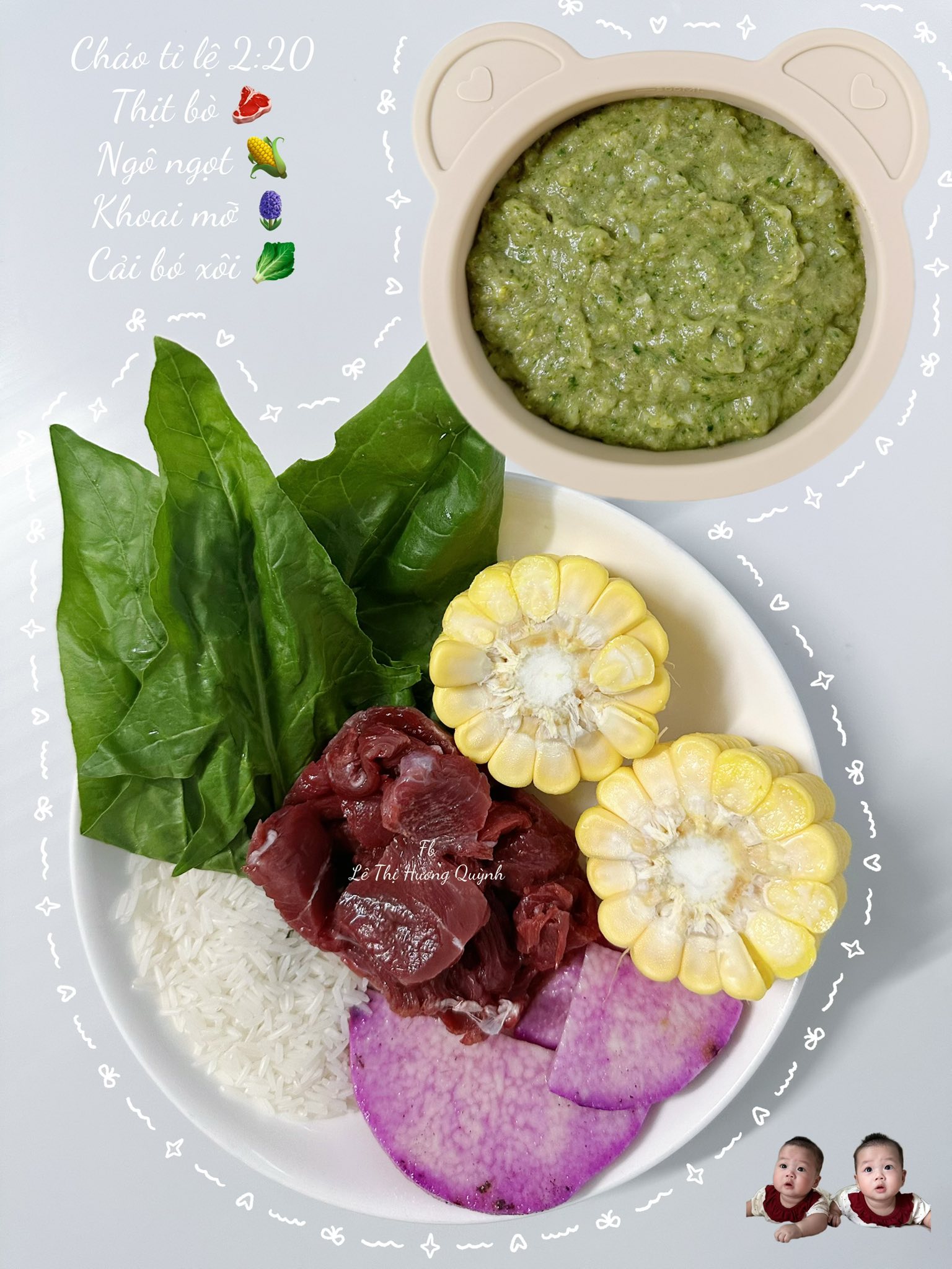 Cũng l&agrave; ch&aacute;o thịt c&aacute; rau củ, nhưng mẹ bỉm n&agrave;y l&agrave;m 1 thao t&aacute;c kh&aacute;c biệt, hội chị em thi nhau học hỏi- Ảnh 7.
