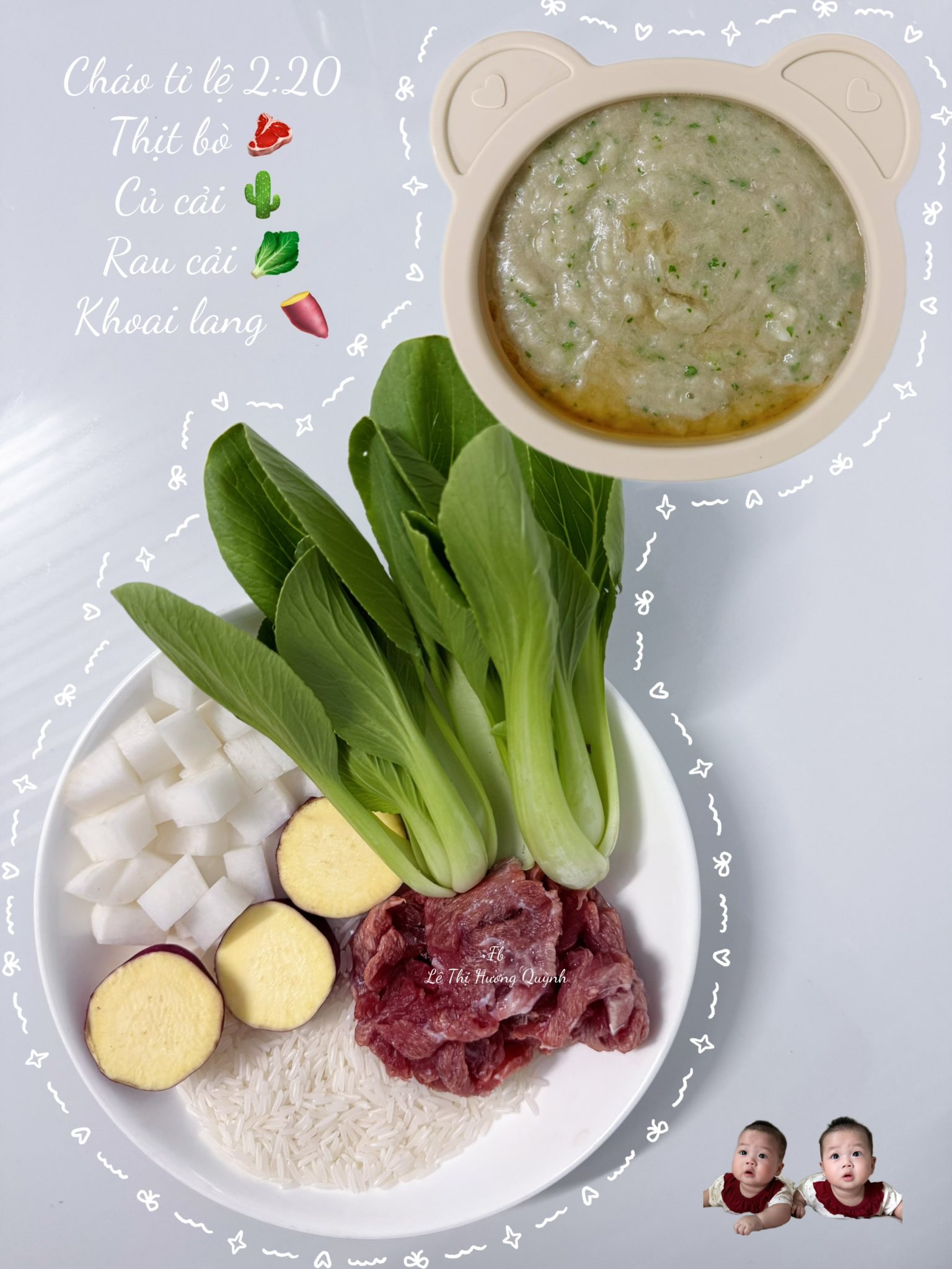 Cũng l&agrave; ch&aacute;o thịt c&aacute; rau củ, nhưng mẹ bỉm n&agrave;y l&agrave;m 1 thao t&aacute;c kh&aacute;c biệt, hội chị em thi nhau học hỏi- Ảnh 8.