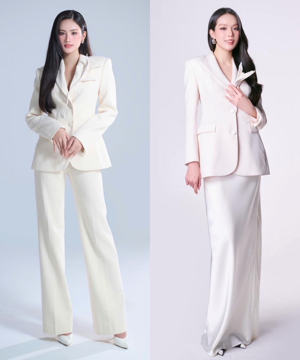 Ý Nhi xin vía Hoa hậu Thanh Thủy, diện cùng 1 thiết kế khi chinh chiến quốc tế - Ảnh 10. Ý Nhi xin vía Hoa hậu Thanh Thủy, diện cùng 1 thiết kế khi chinh chiến quốc tế - Ảnh 10.