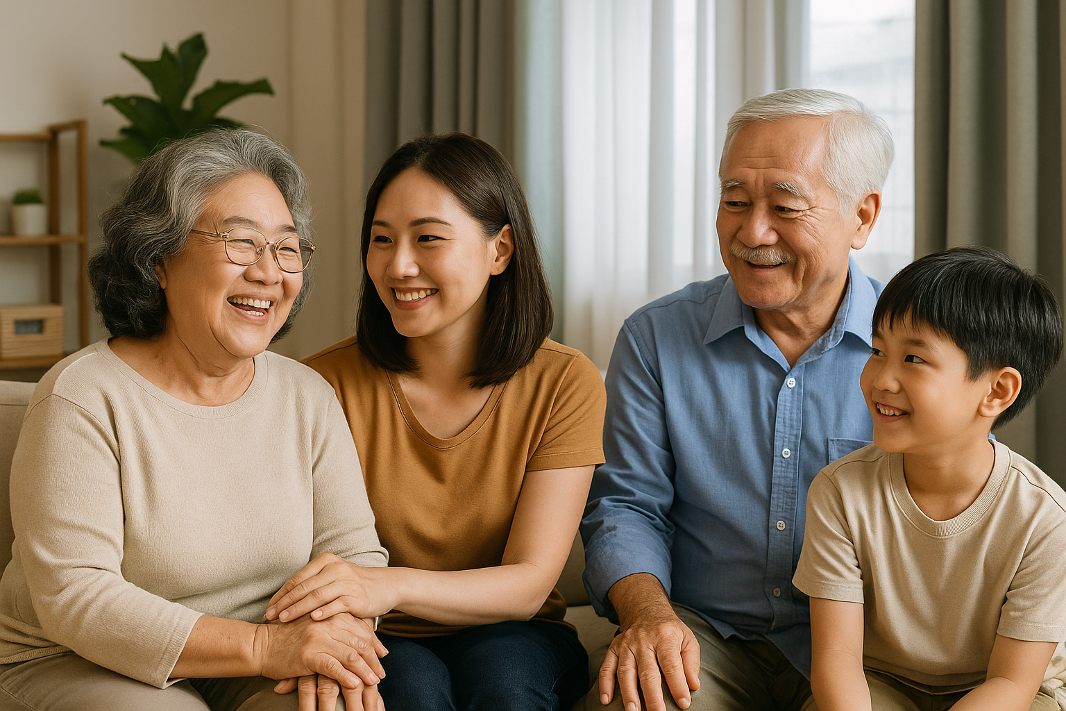 Giữ lửa hạnh phúc trong gia đình nhiều thế hệ- Ảnh 1.
