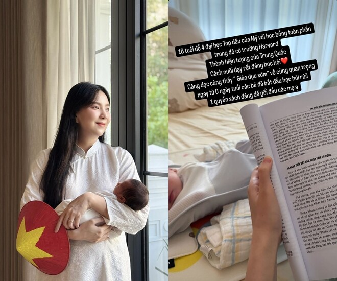 Mai Ngọc cho con học bài từ lúc 0 tuổi, học hỏi từ Mai Ngọc cho con học bài từ lúc 0 tuổi, học hỏi từ