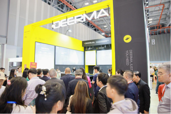 DEERMA ghi dấu ấn mạnh mẽ tại triển lãm China Homelife Vietnam 2025 với loạt sản phẩm gia dụng thông minh - Ảnh 1. DEERMA ghi dấu ấn mạnh mẽ tại triển lãm China Homelife Vietnam 2025 với loạt sản phẩm gia dụng thông minh - Ảnh 1.