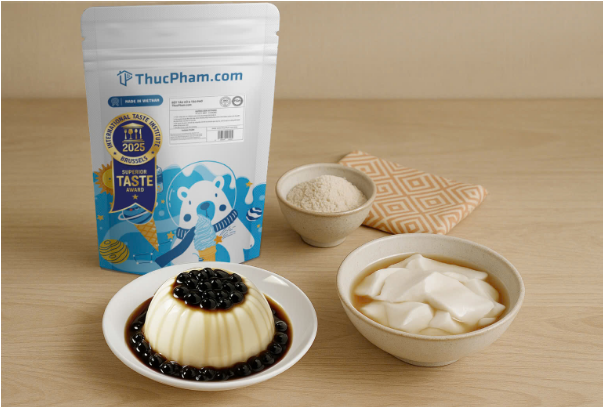 ThucPham.com khẳng định đẳng cấp quốc tế: Bột Tàu Hũ Hà Nội được vinh danh tại giải thưởng toàn cầu - Ảnh 1. ThucPham.com khẳng định đẳng cấp quốc tế: Bột Tàu Hũ Hà Nội được vinh danh tại giải thưởng toàn cầu - Ảnh 1.