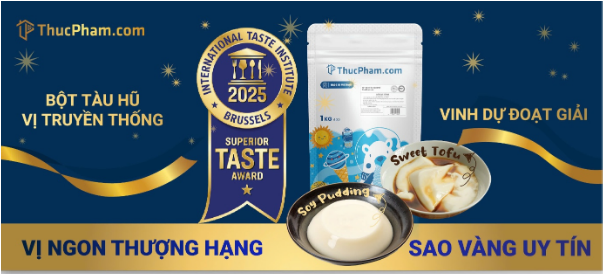 ThucPham.com khẳng định đẳng cấp quốc tế: Bột Tàu Hũ Hà Nội được vinh danh tại giải thưởng toàn cầu - Ảnh 2. ThucPham.com khẳng định đẳng cấp quốc tế: Bột Tàu Hũ Hà Nội được vinh danh tại giải thưởng toàn cầu - Ảnh 2.