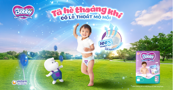 Tã quần Bobby Siêu Khô Thoáng - Giải pháp ngăn mồ hôi tích tụ vùng lưng cho bé yêu thoải mái - Ảnh 3. Tã quần Bobby Siêu Khô Thoáng - Giải pháp ngăn mồ hôi tích tụ vùng lưng cho bé yêu thoải mái - Ảnh 3.