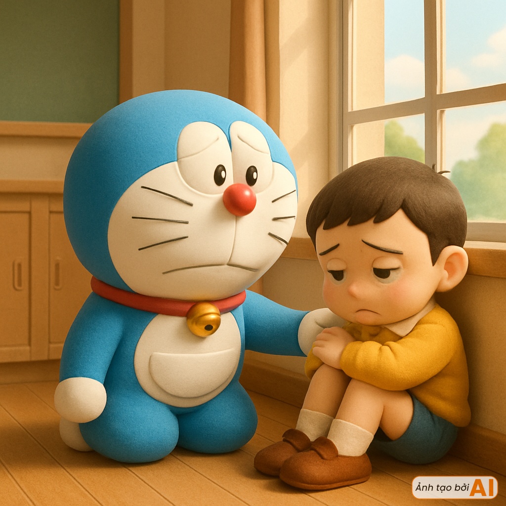 Một ngày đẹp trời, Doraemon "bỏ" Nobita đi làm thầy giáo- Ảnh 3. Một ngày đẹp trời, Doraemon "bỏ" Nobita đi làm thầy giáo- Ảnh 3.