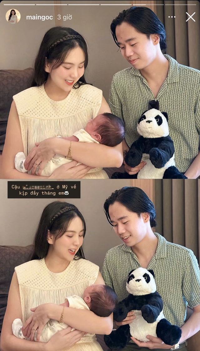 MC Mai Ngọc tổ chức tiệc đầy tháng hoành tráng cho con, để lộ mối quan hệ với nhà chồng - Ảnh 1. MC Mai Ngọc tổ chức tiệc đầy tháng hoành tráng cho con, để lộ mối quan hệ với nhà chồng - Ảnh 1.