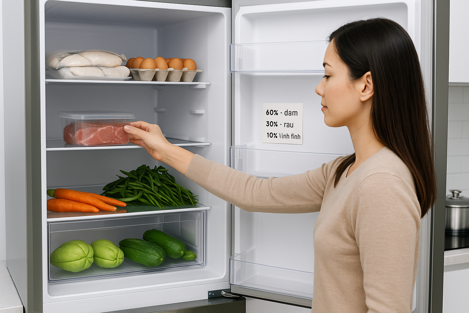Học mẹ cách chia tiền chợ theo công thức 60–30–10, từ ngày áp dụng, tôi không còn lo thừa món hay hết tiền giữa tháng - Ảnh 4. Học mẹ cách chia tiền chợ theo công thức 60–30–10, từ ngày áp dụng, tôi không còn lo thừa món hay hết tiền giữa tháng - Ảnh 4.