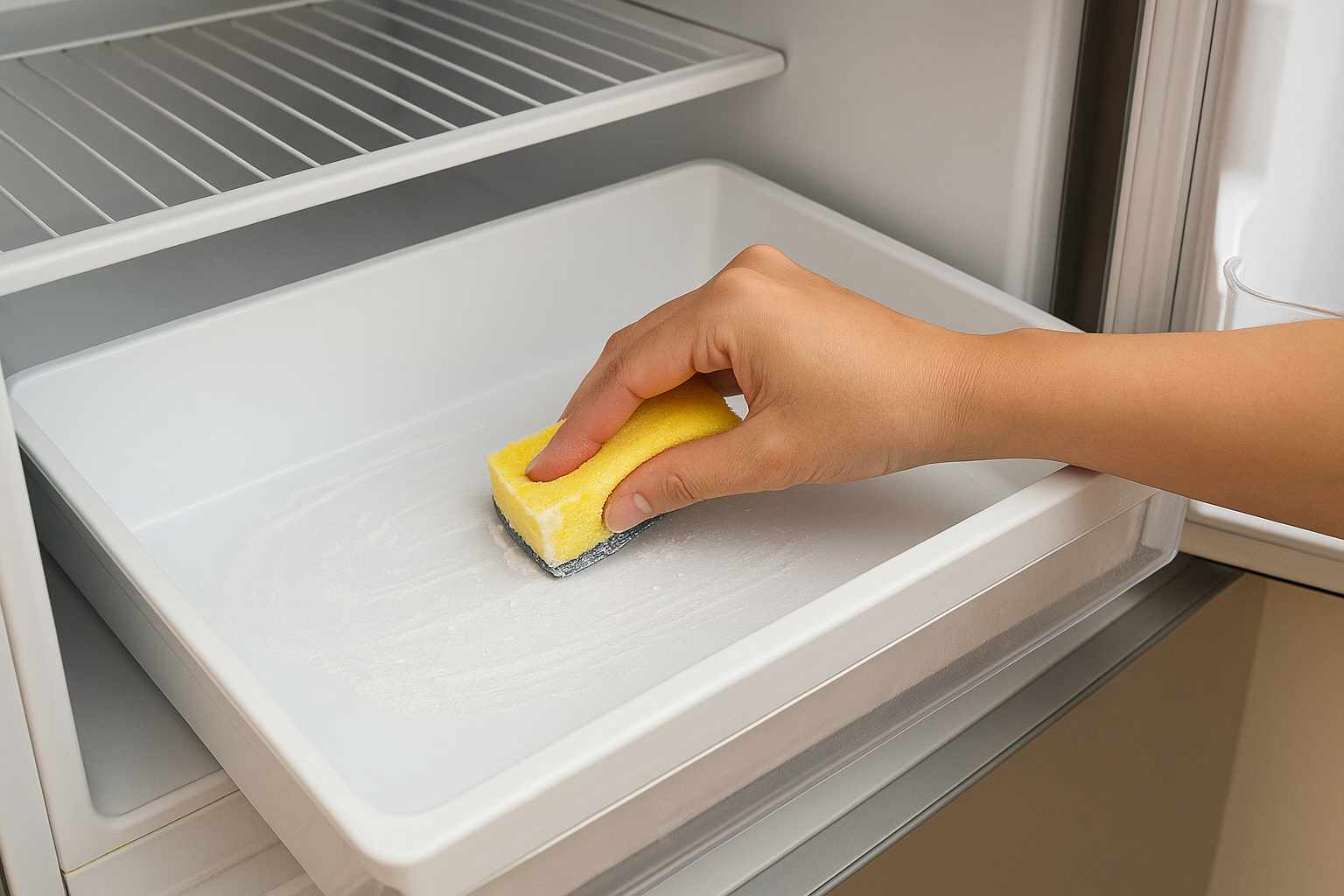 Tôi khử sạch mùi tanh trong ngăn đựng cá tủ đông chỉ với muối và giấm – không cần dùng viên khử mùi - Ảnh 2. Tôi khử sạch mùi tanh trong ngăn đựng cá tủ đông chỉ với muối và giấm – không cần dùng viên khử mùi - Ảnh 2.