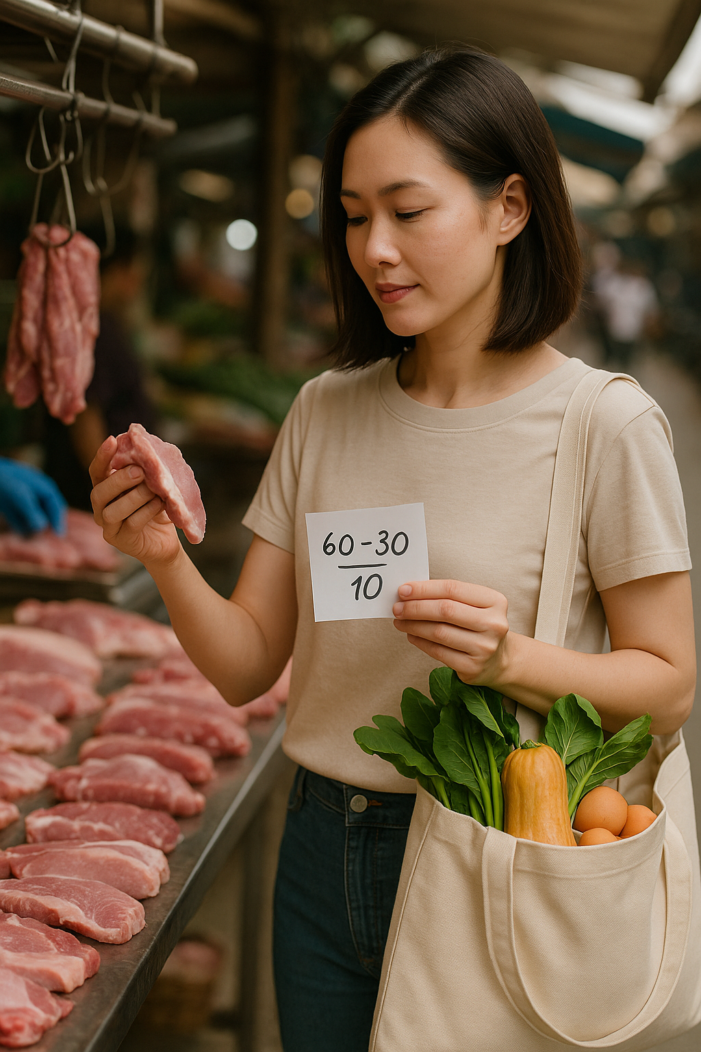 Học mẹ cách chia tiền chợ theo công thức 60–30–10, từ ngày áp dụng, tôi không còn lo thừa món hay hết tiền giữa tháng - Ảnh 2. Học mẹ cách chia tiền chợ theo công thức 60–30–10, từ ngày áp dụng, tôi không còn lo thừa món hay hết tiền giữa tháng - Ảnh 2.