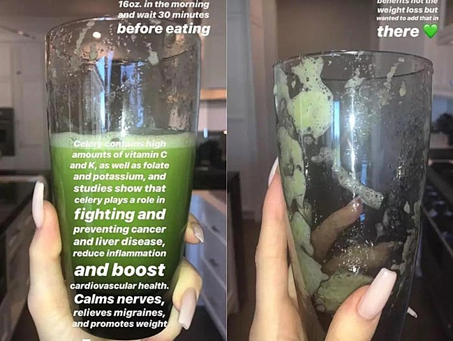Hot mom triệu phú Kylie Jenner sexy, da căng bóng nhờ sáng nào cũng uống 1 loại nước trước ăn, chợ Việt có nhiều lại Hot mom triệu phú Kylie Jenner sexy, da căng bóng nhờ sáng nào cũng uống 1 loại nước trước ăn, chợ Việt có nhiều lại