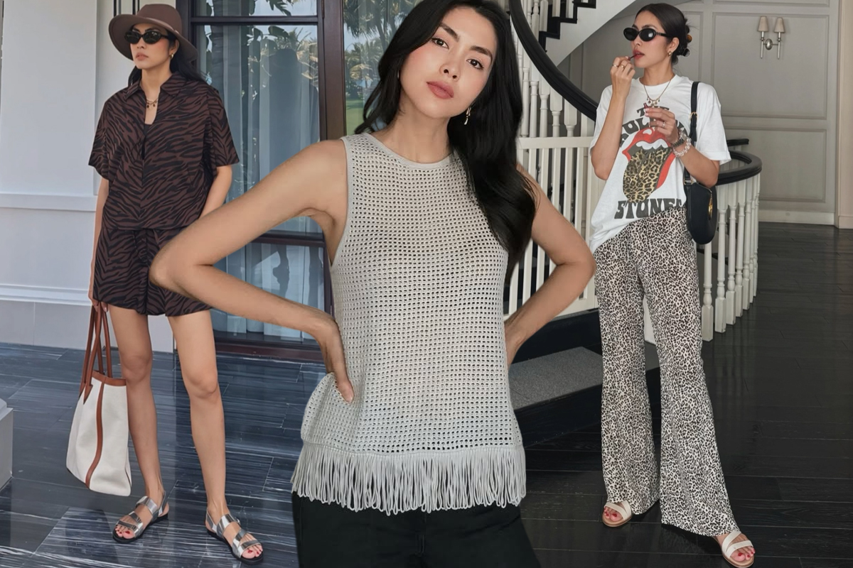 Tăng Thanh Hà "trẻ hóa" với mốt hot nhất 2025, nàng ngoài 30 tuổi học theo cực dễ - Ảnh 1. Tăng Thanh Hà "trẻ hóa" với mốt hot nhất 2025, nàng ngoài 30 tuổi học theo cực dễ - Ảnh 1.