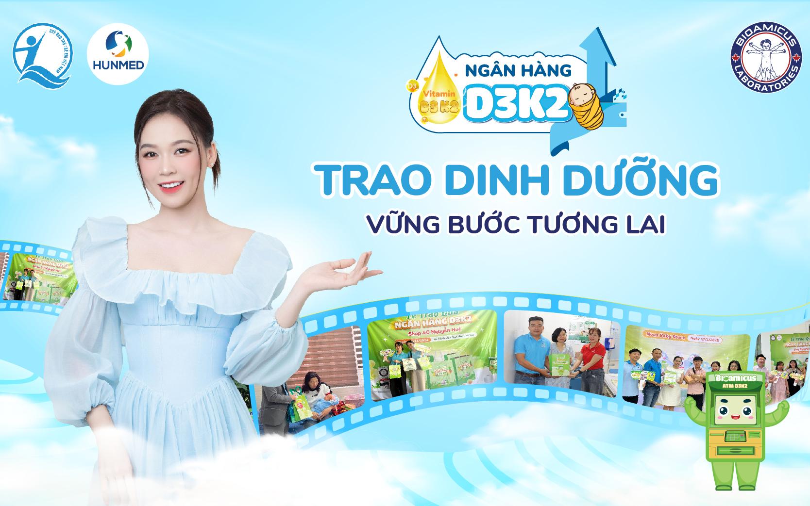 “Ngân hàng D3K2” - Trao dinh dưỡng, vững bước tương lai - Ảnh 1. “Ngân hàng D3K2” - Trao dinh dưỡng, vững bước tương lai - Ảnh 1.