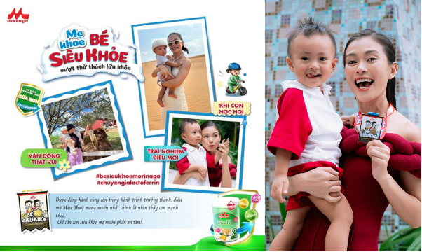 Bé yêu nhà Mâu Thủy đã nhận được huy chương siêu khỏe từ Morinaga, còn con của mẹ thì sao? - Ảnh 1. Bé yêu nhà Mâu Thủy đã nhận được huy chương siêu khỏe từ Morinaga, còn con của mẹ thì sao? - Ảnh 1.