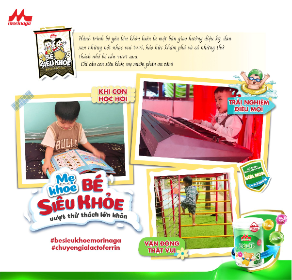 Bé yêu nhà Mâu Thủy đã nhận được huy chương siêu khỏe từ Morinaga, còn con của mẹ thì sao? - Ảnh 3. Bé yêu nhà Mâu Thủy đã nhận được huy chương siêu khỏe từ Morinaga, còn con của mẹ thì sao? - Ảnh 3.