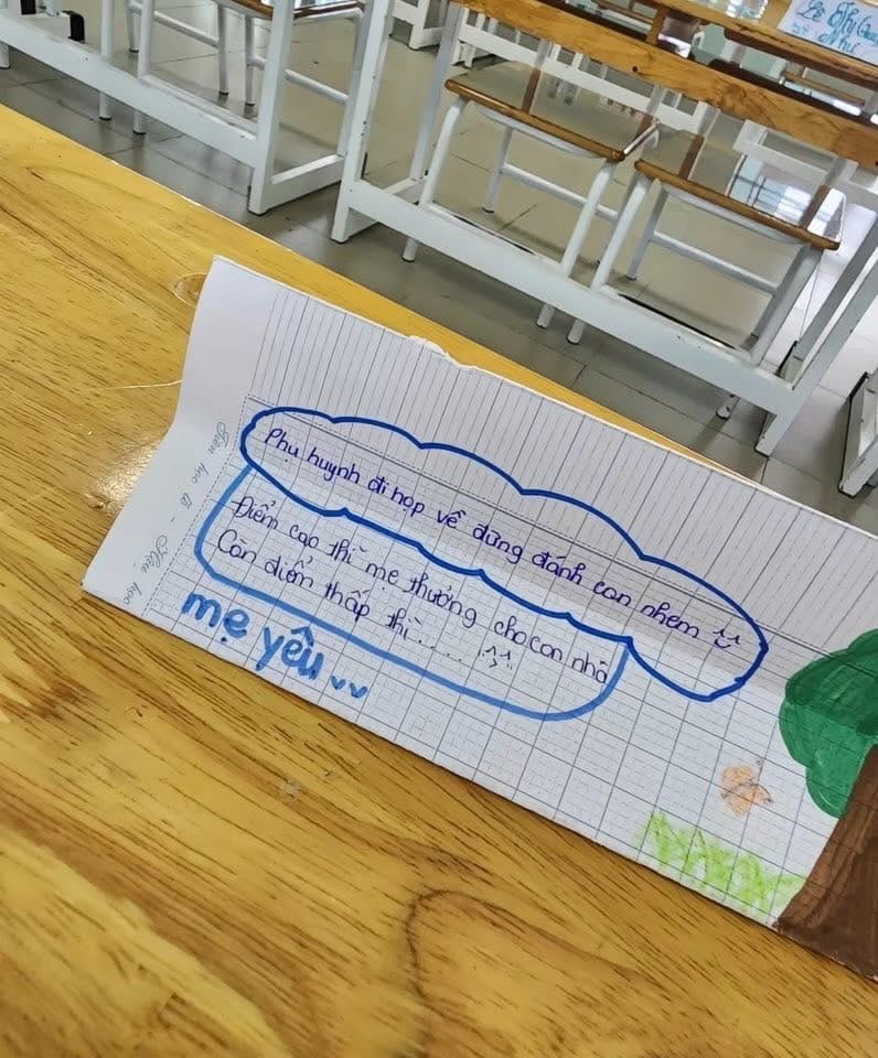 Đến hẹn lại... run: Học sinh gửi "tâm thư" cho bố mẹ trước họp phụ huynh khiến dân mạng khóc cười lẫn lộn - Ảnh 3. Đến hẹn lại... run: Học sinh gửi "tâm thư" cho bố mẹ trước họp phụ huynh khiến dân mạng khóc cười lẫn lộn - Ảnh 3.