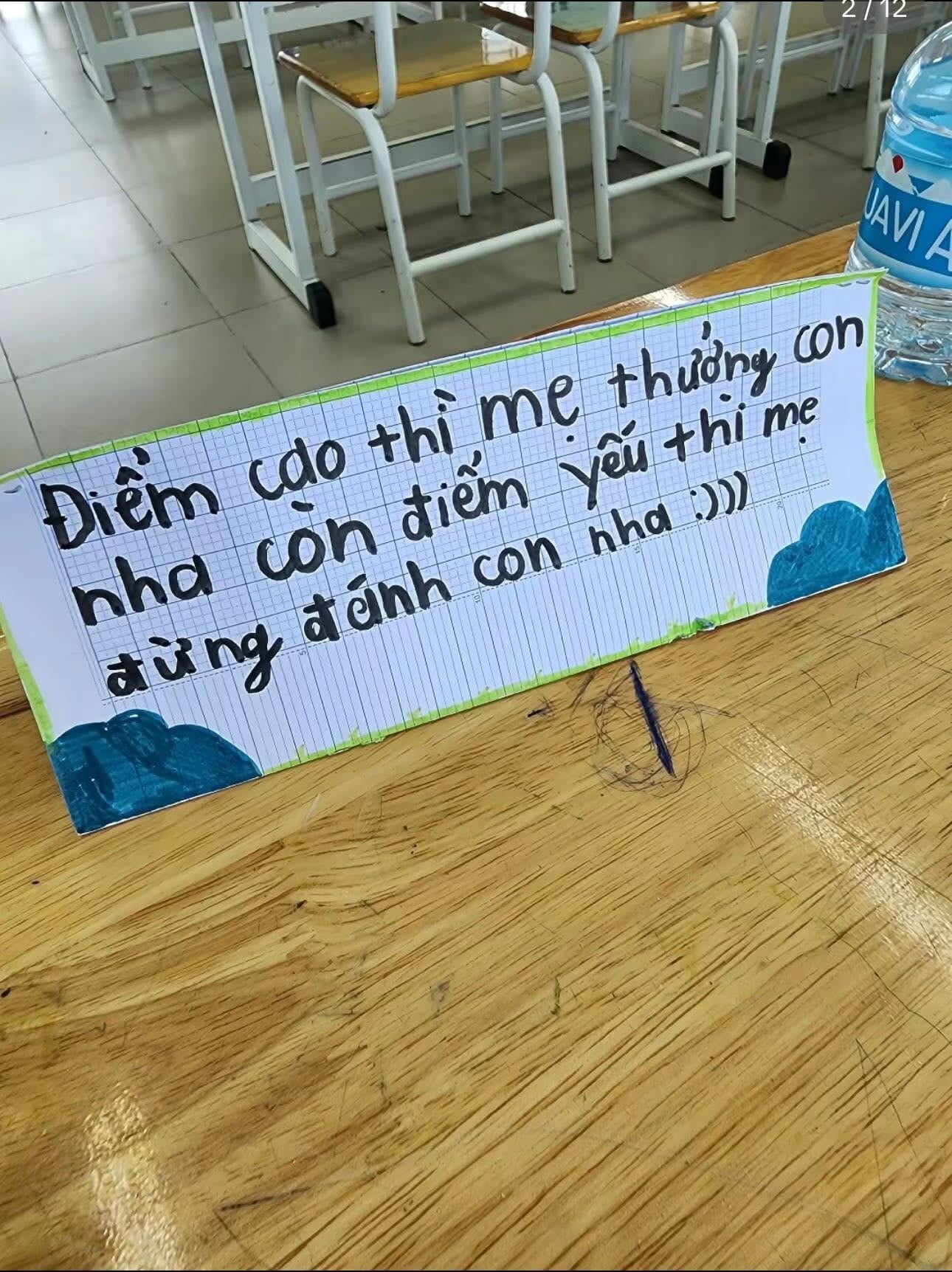 Đến hẹn lại... run: Học sinh gửi "tâm thư" cho bố mẹ trước họp phụ huynh khiến dân mạng khóc cười lẫn lộn - Ảnh 2. Đến hẹn lại... run: Học sinh gửi "tâm thư" cho bố mẹ trước họp phụ huynh khiến dân mạng khóc cười lẫn lộn - Ảnh 2.
