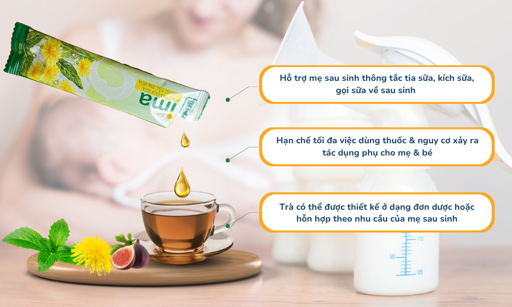 Trà lợi sữa từ thảo dược: Bí quyết gọi sữa hiệu quả cho mẹ sau sinh - Ảnh 1. Trà lợi sữa từ thảo dược: Bí quyết gọi sữa hiệu quả cho mẹ sau sinh - Ảnh 1.