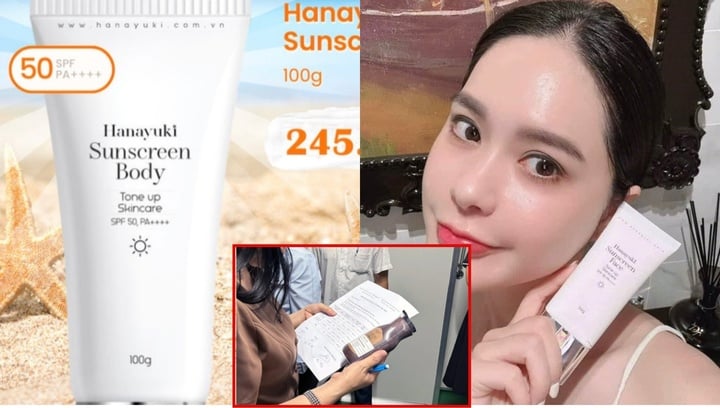 Mỹ phẩm công ty chồng ca sĩ Đoàn Di Băng bị thu hồi, không có dấu hiệu hình sự - Ảnh 1. Mỹ phẩm công ty chồng ca sĩ Đoàn Di Băng bị thu hồi, không có dấu hiệu hình sự - Ảnh 1.