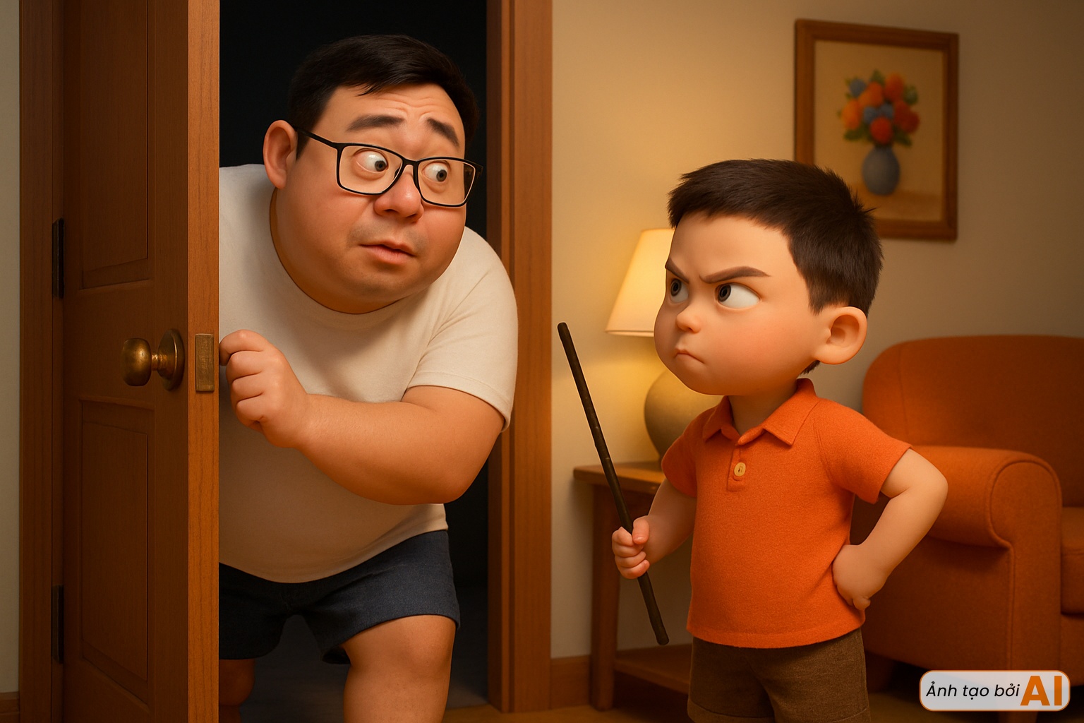 Thử thách một ngày làm "trẻ con": Cha mẹ sẽ hiểu cảm giác bị so sánh, bị phạt, bị la mắng là như thế nào! - Ảnh 6. Thử thách một ngày làm "trẻ con": Cha mẹ sẽ hiểu cảm giác bị so sánh, bị phạt, bị la mắng là như thế nào! - Ảnh 6.