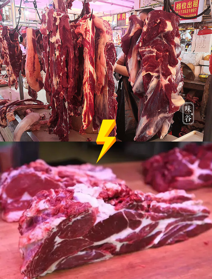 Đi chợ thấy thịt bò treo cao - thịt bò để bàn: Cao thủ ẩm thực liếc mắt 1 giây là biết loại nên mua!- Ảnh 1. Đi chợ thấy thịt bò treo cao - thịt bò để bàn: Cao thủ ẩm thực liếc mắt 1 giây là biết loại nên mua!- Ảnh 1.